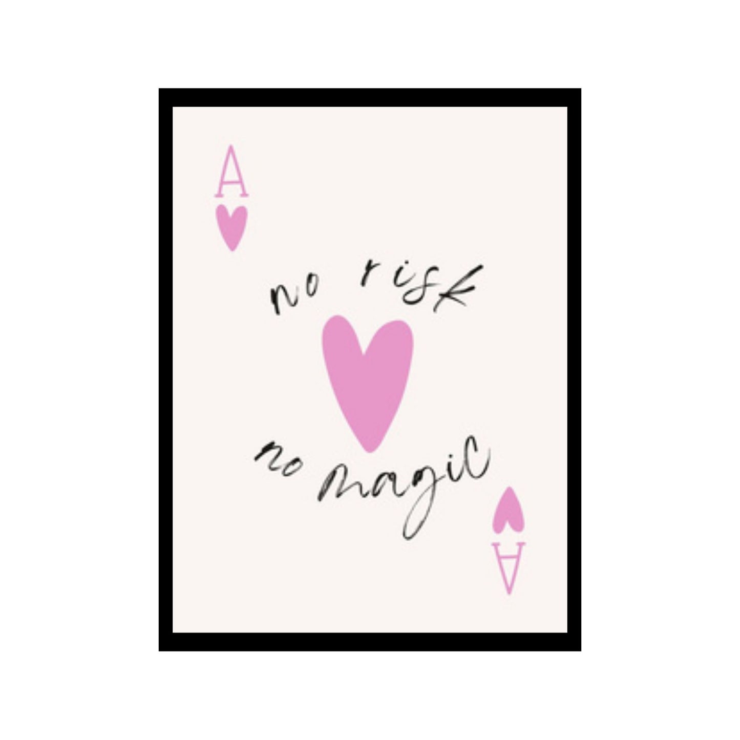 no risk no magic